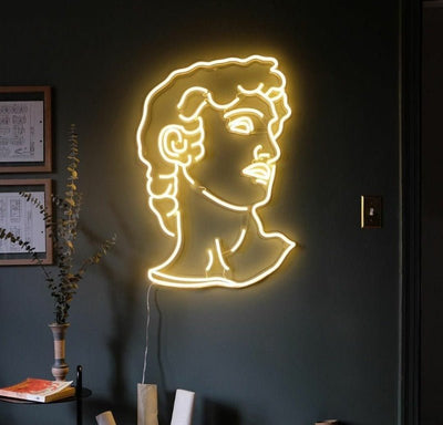 Kawaii room ideas, such as how to utilise cute neon signs