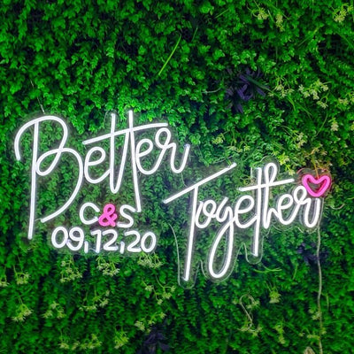 Wedding Neon Signs - BeNeonUnicorn