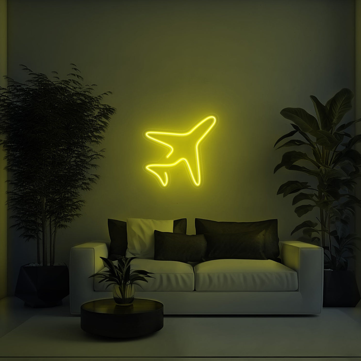 Airplane Aesthetic LED Neon Sign