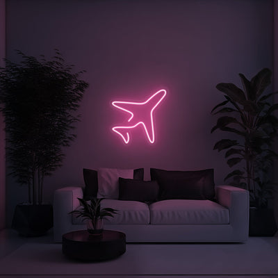 Airplane Aesthetic LED Neon Sign