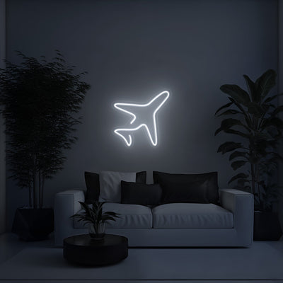 Airplane Aesthetic LED Neon Sign