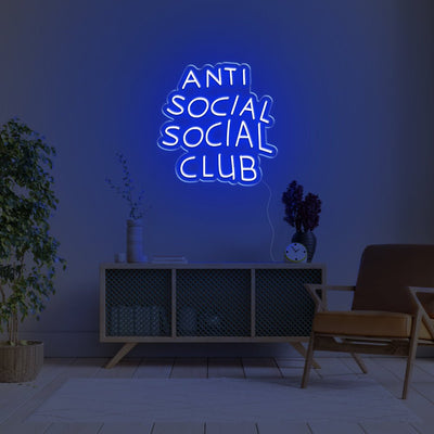 Anti Social Social Club LED Neon Sign