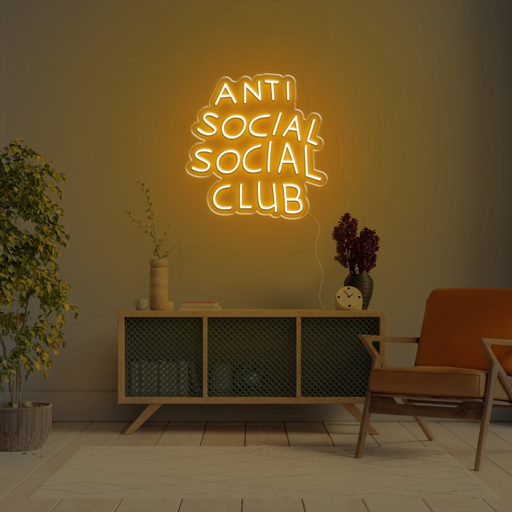 Anti Social Social Club LED Neon Sign