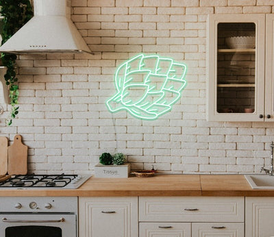 Artichoke Neon Sign - White20 inches