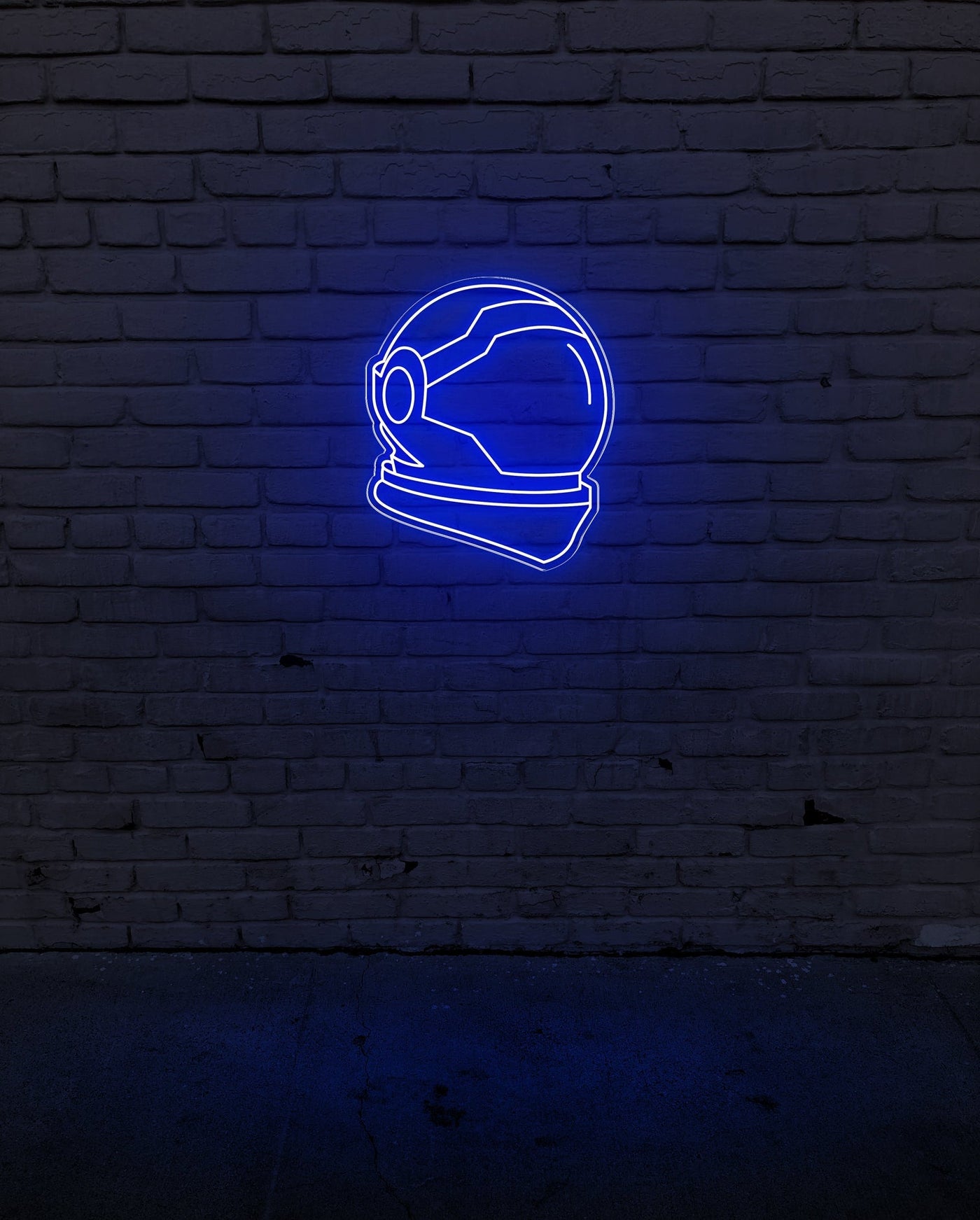 Astro Head LED neon sign