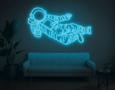 Astronaut Art LED Neon Sign