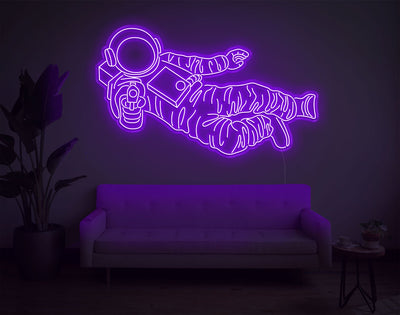 Astronaut Art LED Neon Sign