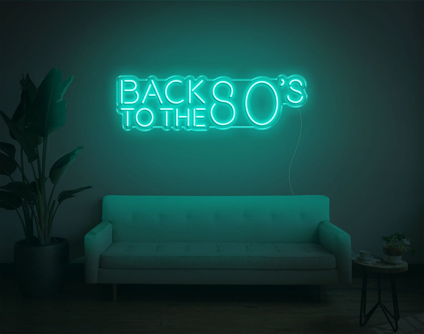 Back To The 80'S LED Neon Sign