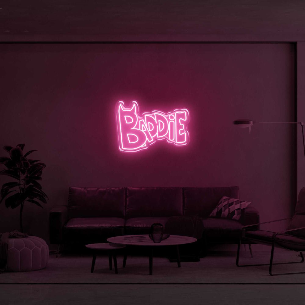 Baddie Devil LED Neon Sign