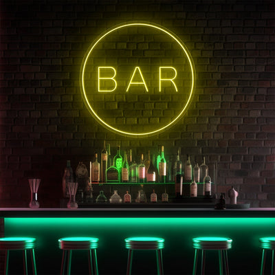 Bar Circle LED Neon