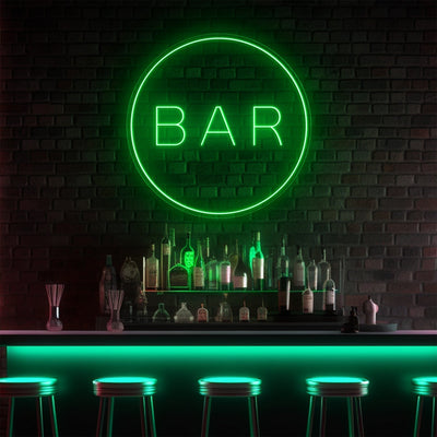 Bar Circle LED Neon