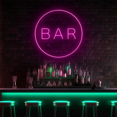 Bar Circle LED Neon