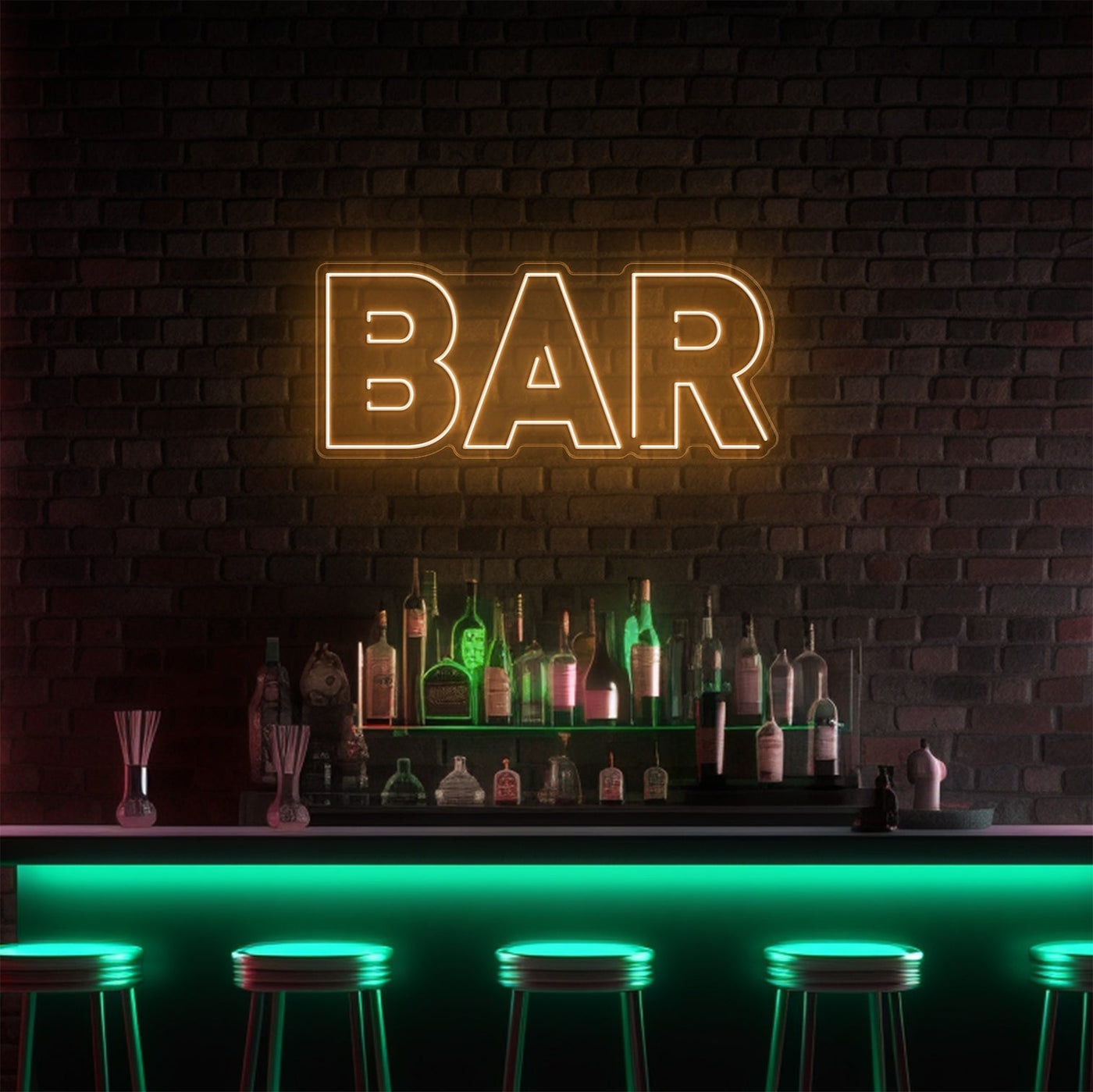 BAR LED Neon Sign