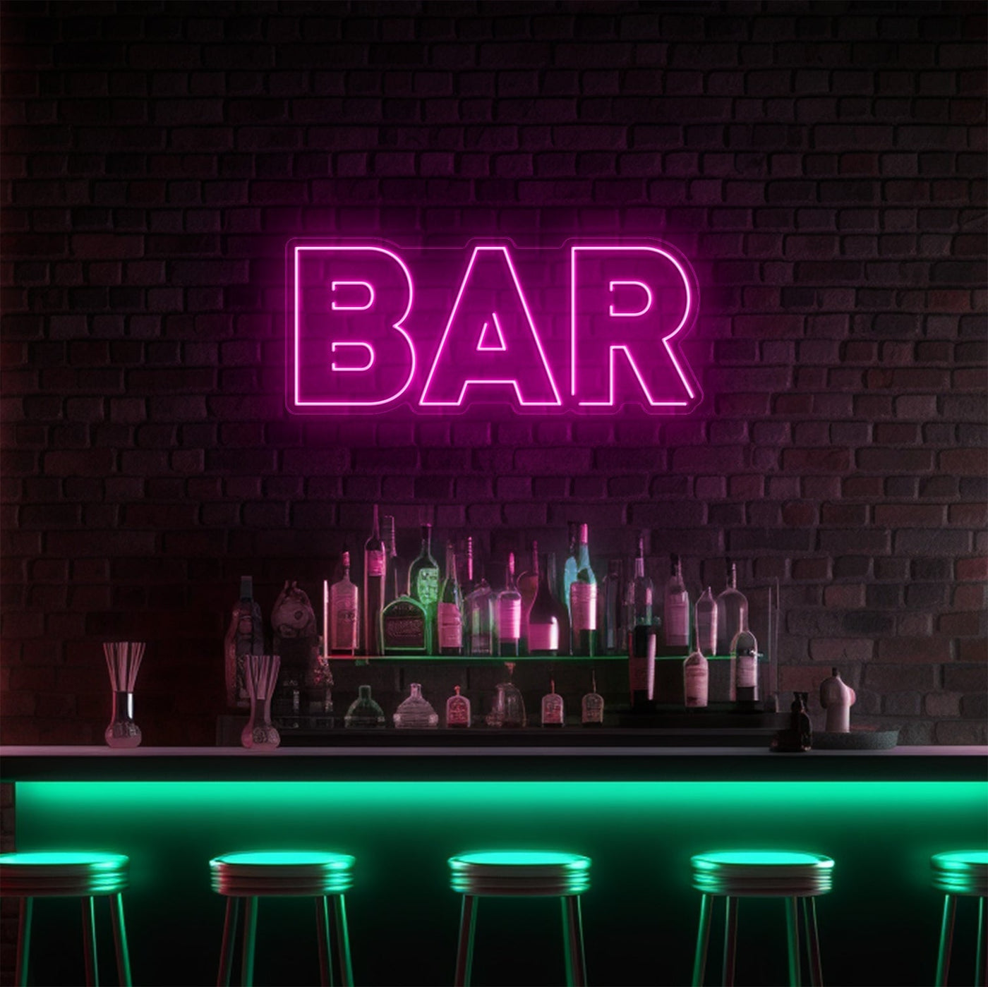 BAR LED Neon Sign