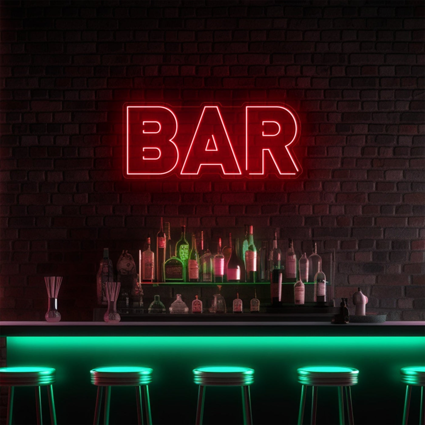 BAR LED Neon Sign