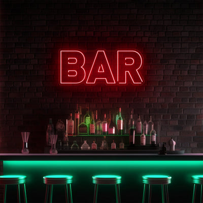 BAR LED Neon Sign