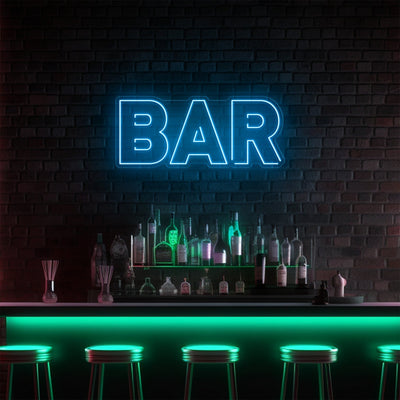 BAR LED Neon Sign