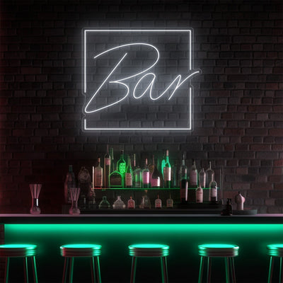 Bar Square LED Neon Sign