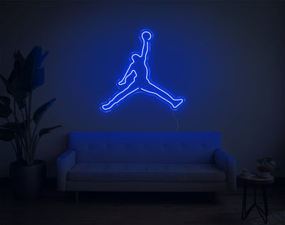 Basketball Jump LED Neon Sign