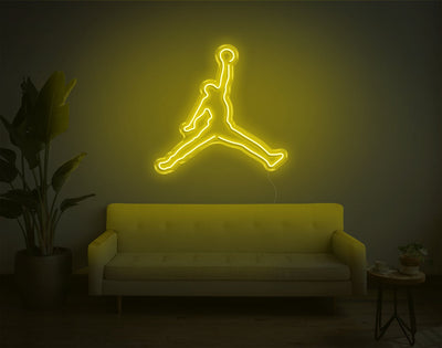 Basketball Jump LED Neon Sign