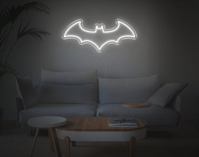 Batman V1 LED Neon Sign - 11inch x 26inchHot Pink