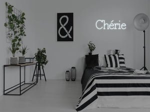 Chérie LED Neon Sign - Pink