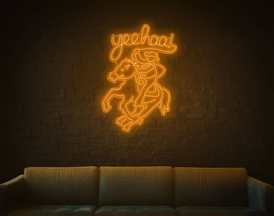 Cowboy LED Neon Sign