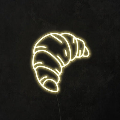 Croissant Neon Sign 03