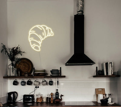 Croissant Neon Sign 01