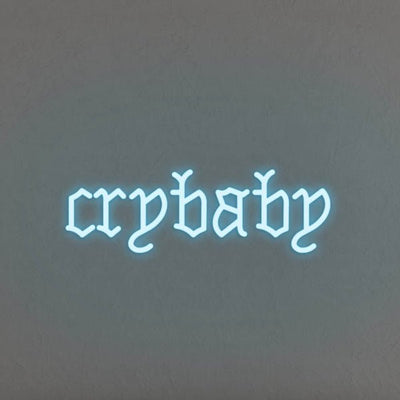 Crybaby LED Neon Sign