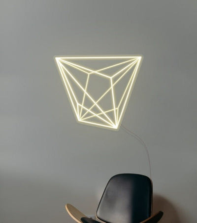 CRYSTAL SHAPE Neon Sign 01