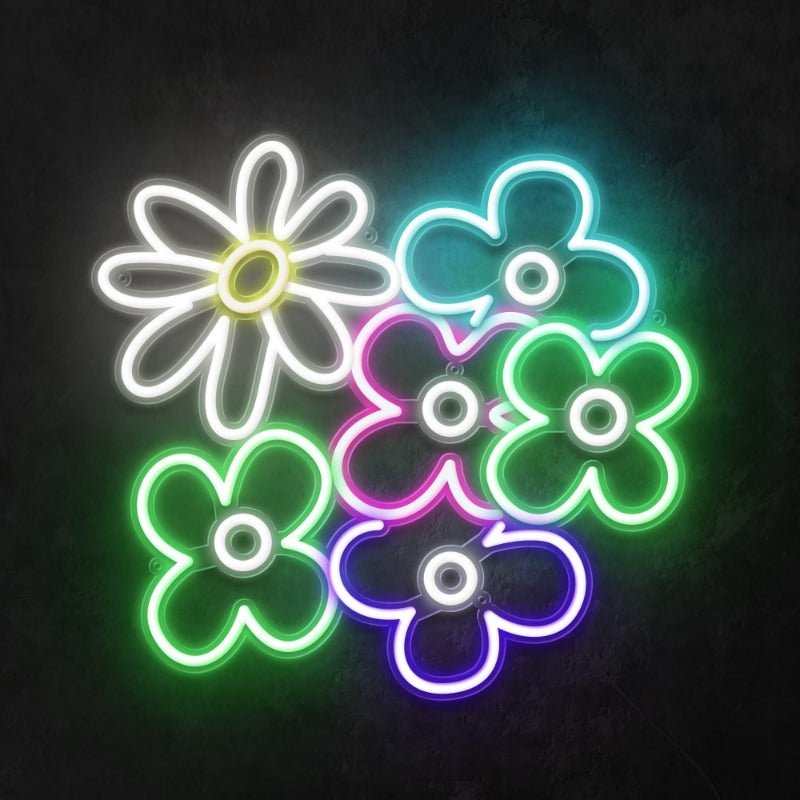 flower bouquet neon signs 03