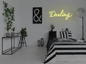 Darling LED Neon Sign