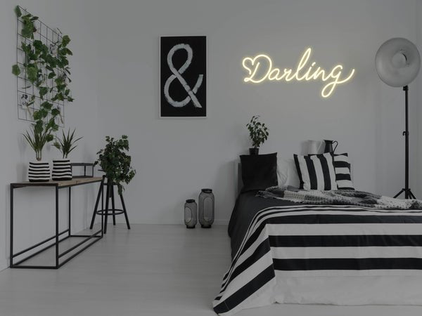 Darling LED Neon Sign