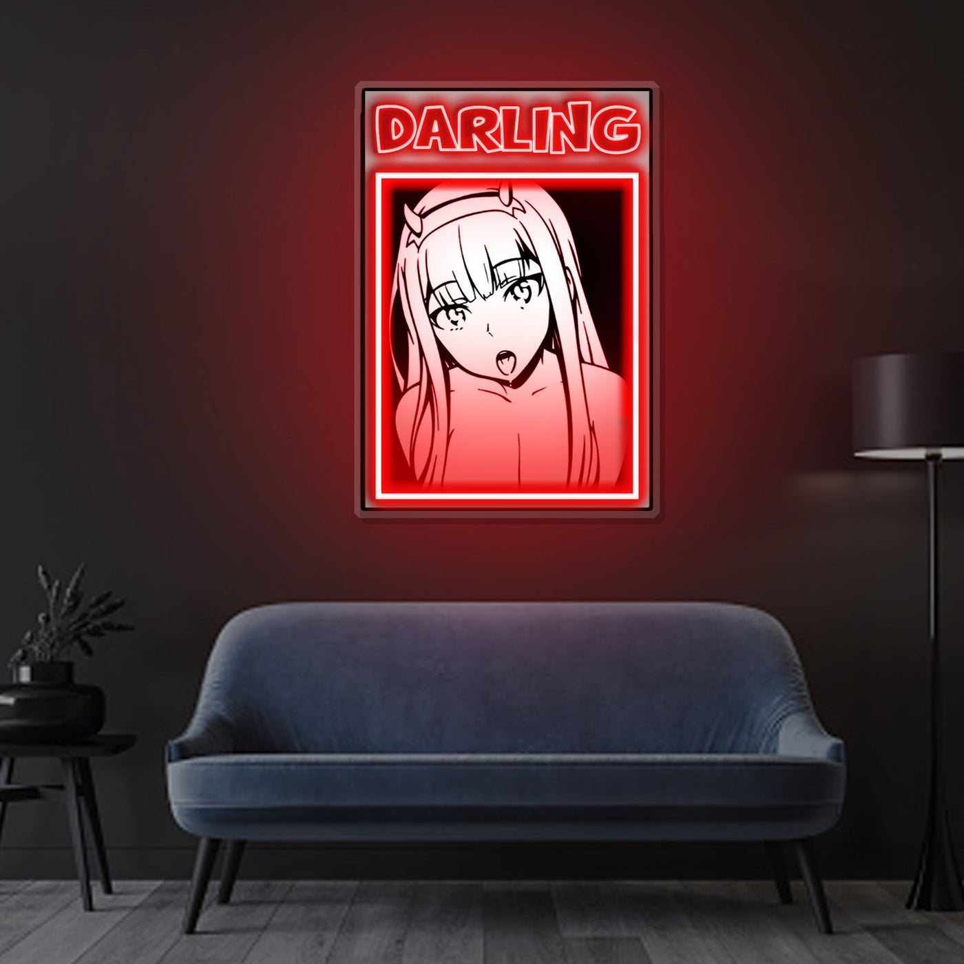 "Darling" Neon x Acrylic Artwork - 3ft x 2.1ftLED Neon x Acrylic Print