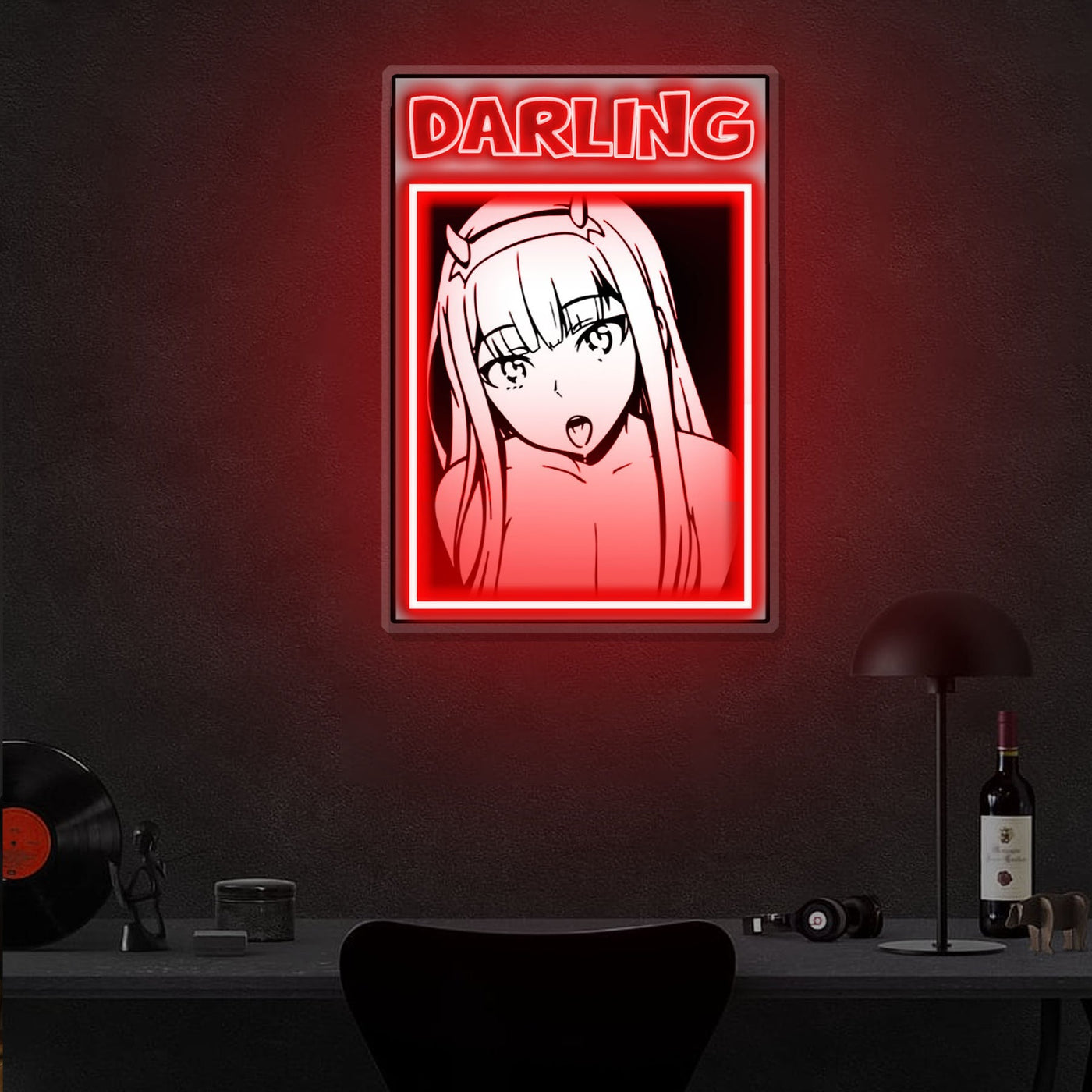 "Darling" Neon x Acrylic Artwork - 3ft x 2.1ftLED Neon x Acrylic Print