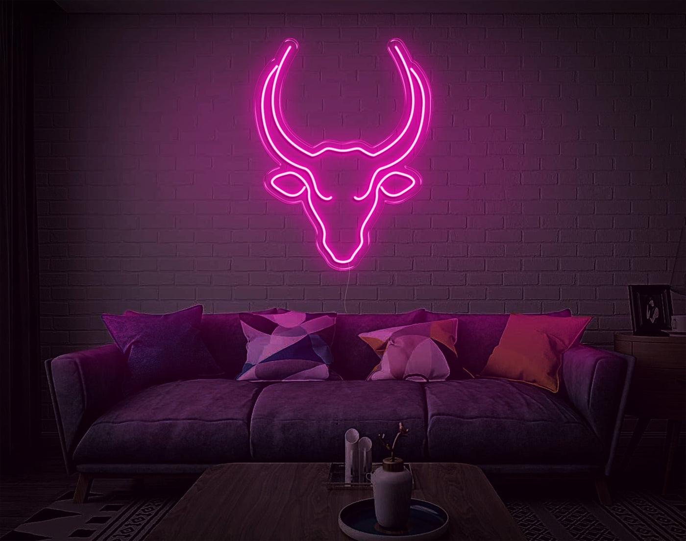 Deer Horn LED Neon Sign