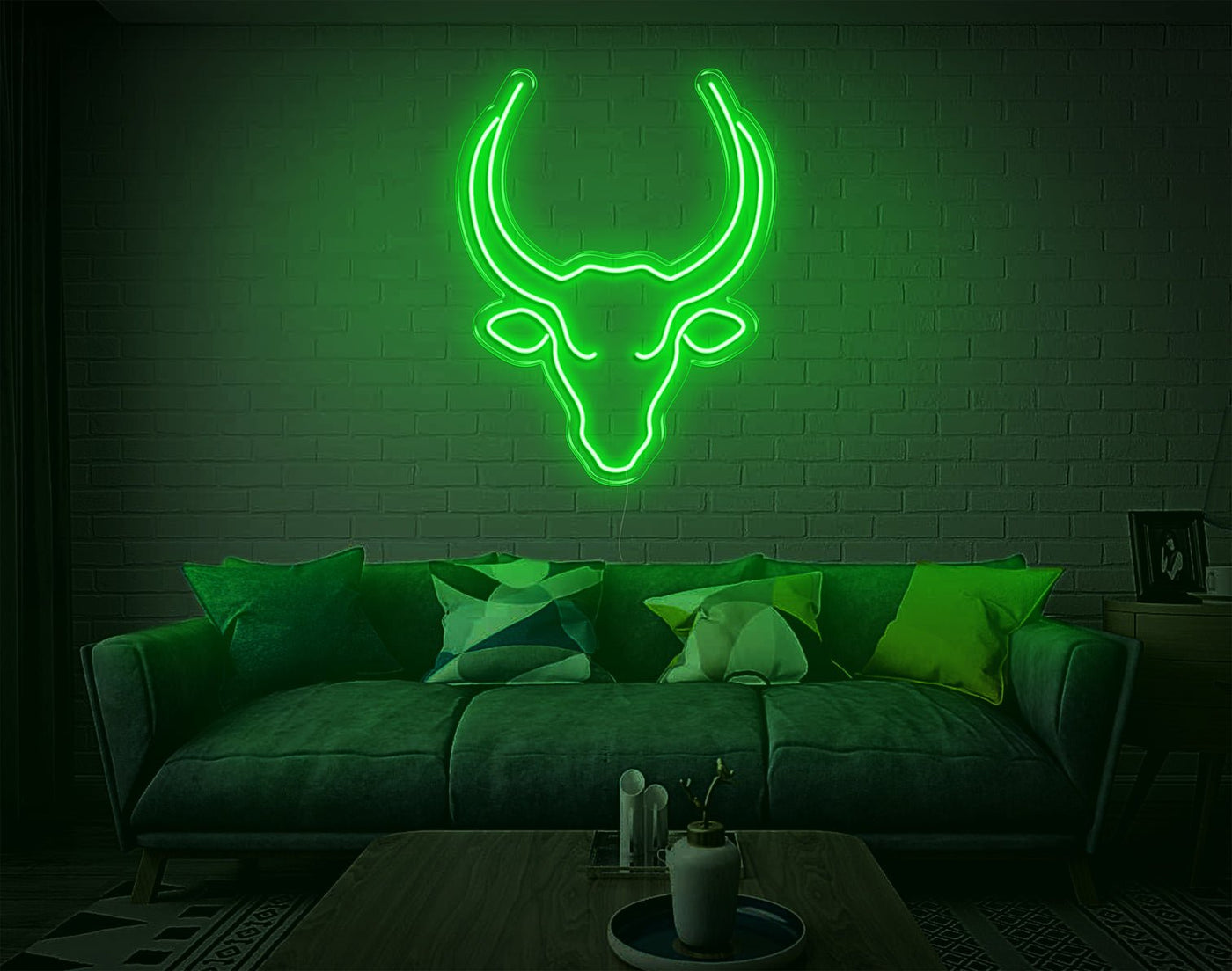 Deer Horn LED Neon Sign