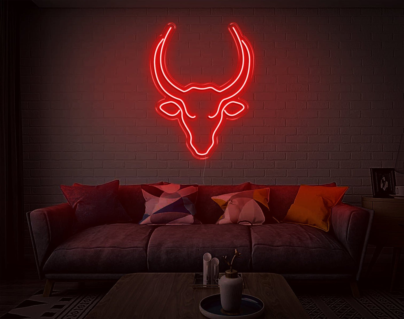 Deer Horn LED Neon Sign