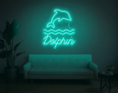 Dolphin LED Neon Sign