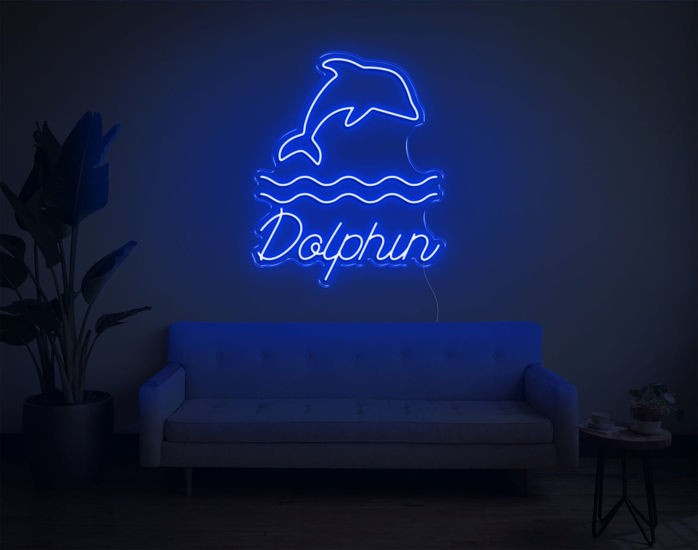 Dolphin LED Neon Sign