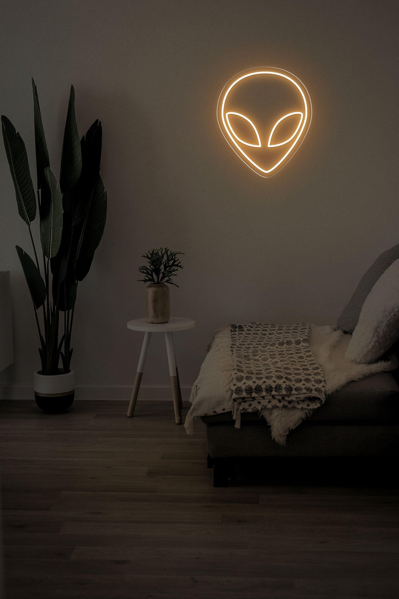 ET LED neon sign - 20inch x 23inchWarm White