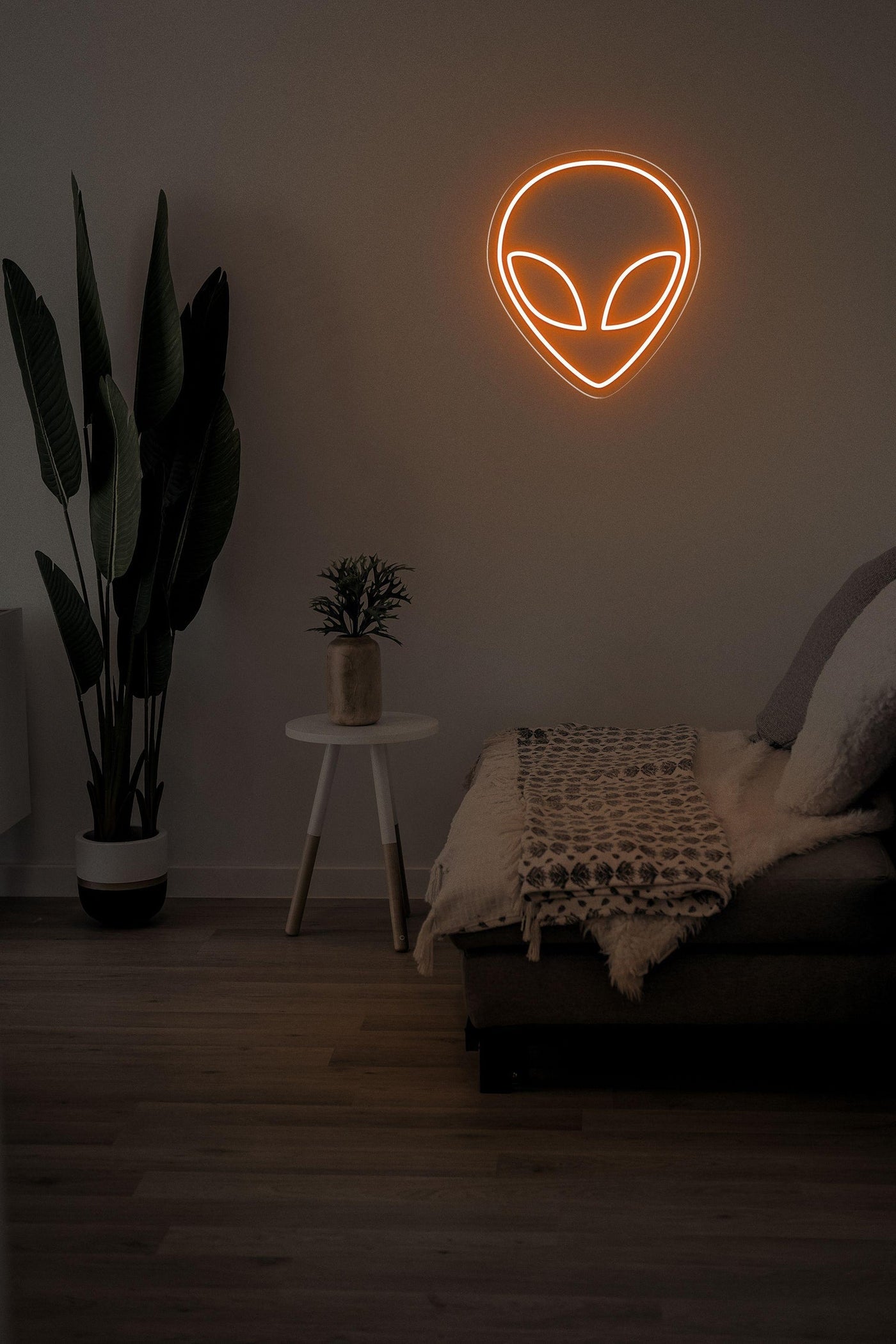 ET LED neon sign - 20inch x 23inchDark Orange