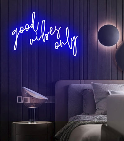 Good Vibes Only Neon Sign - Pink30 inches