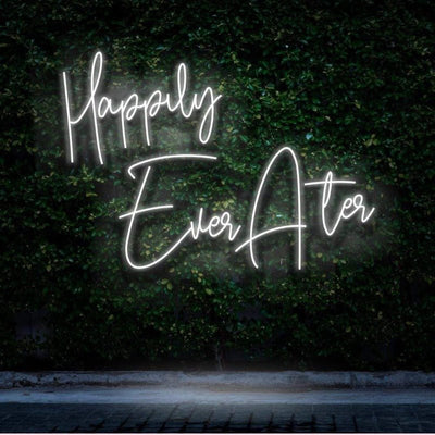 Happily Ever After NEON SIGN - Pink30 inches