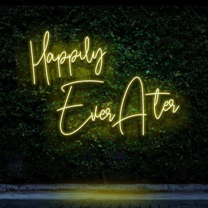 Happily Ever After NEON SIGN - Pink30 inches