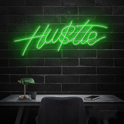 Hustle Neon Sign - Pink20 inches