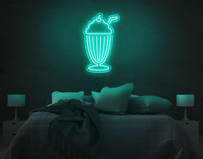 Ice Cream LED Neon Sign - 22inch x 13inchTurquoise