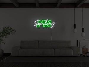 I'm Speaking LED Neon Sign - Pink