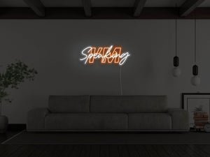 I'm Speaking LED Neon Sign - Pink